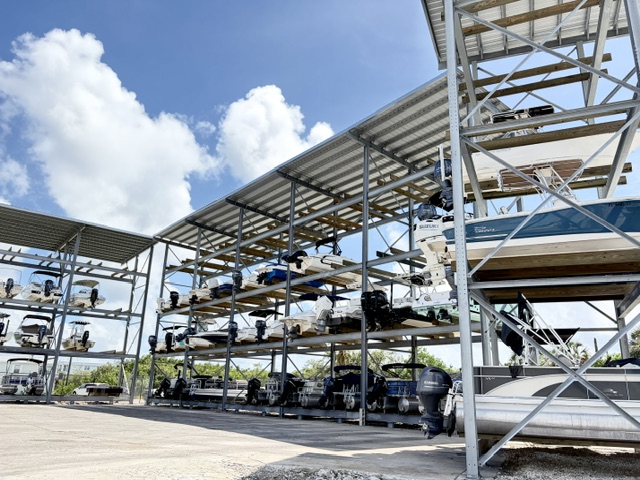 Covered dry storage